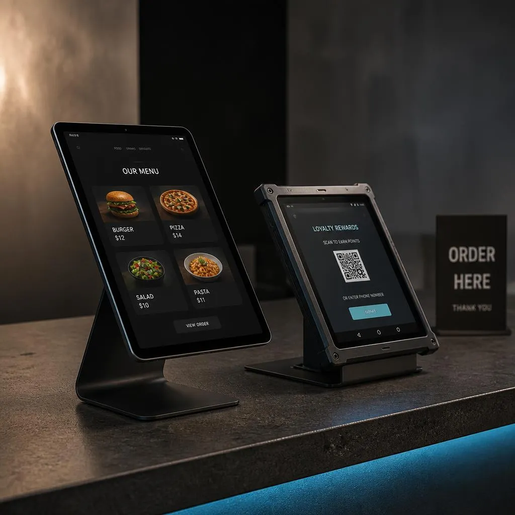 Ninja AI POS on iPad and Android tablet