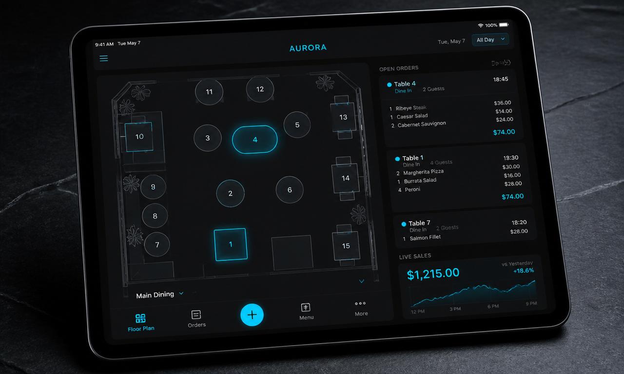 Ninja AI POS on iPad